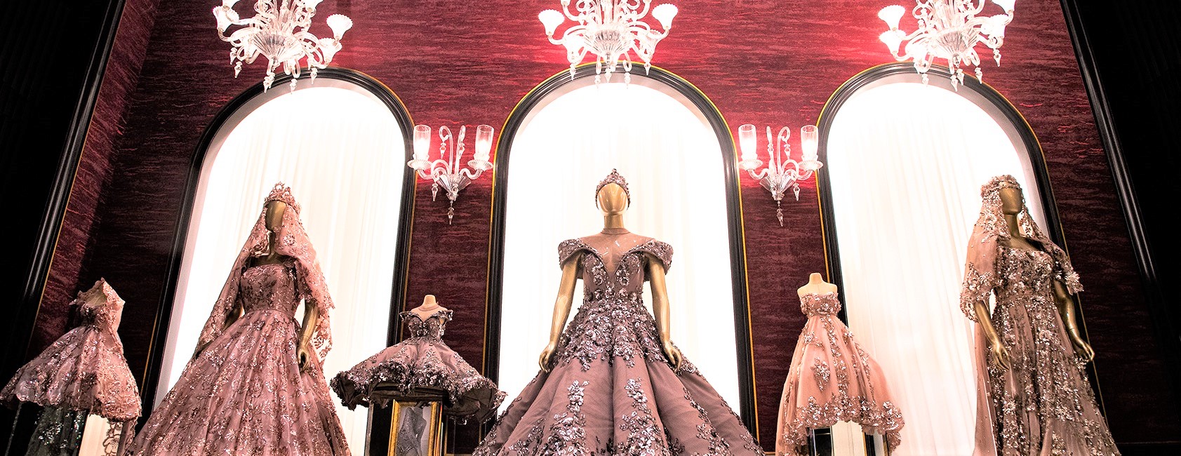 Pink gown